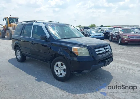 2006 Honda Pilot Lx from USA, damaged, VIN 5FNYF28176B041861
